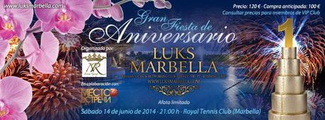 LuksMarbella cumple un año el 14 junio con una gran fiesta LuksMarbella cumple un año el 14 junio con una gran fiesta