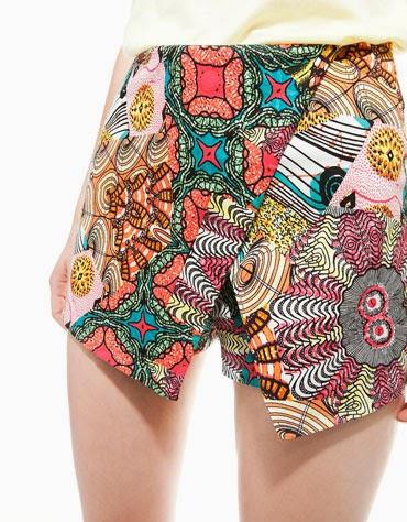 Short estampado