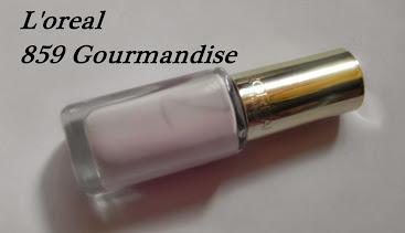 Esmaltes de primavera/verano: Hoy, L'oreal 859-Gourmandise Esmaltes de primavera/verano: Hoy, L'oreal 859-Gourmandise