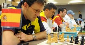 Ocho ajedrecistas ciegos participan en el III Open Internacional de Ajedrez que se celebra en Albacete Ocho ajedrecistas ciegos participan en el III Open Internacional de Ajedrez que se celebra en Albacete