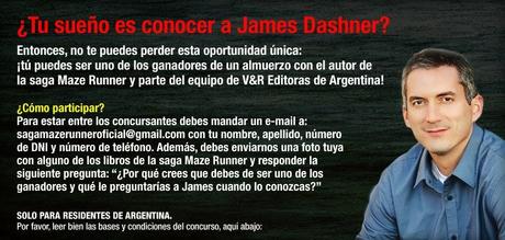 Concurso: ¿Quién quiere almorzar con James Dashner?