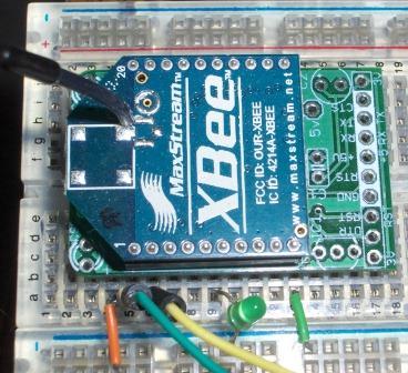 Conexion de un modulo Xbee a Netduino XBee Para Netduino Conexiones