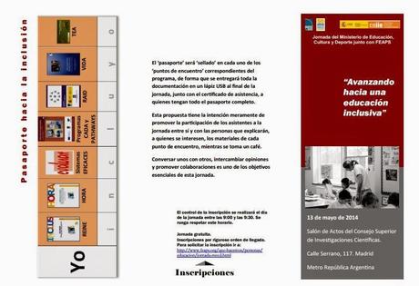 Avanzando hacia una educación inclusiva - Jornada del MECD y FEAPS Avanzando hacia una educación inclusiva - Jornada del MECD y FEAPS