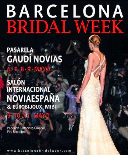 ¡Barcelona Bridal Week del 6 al 9 de mayo, no te la pierdas!