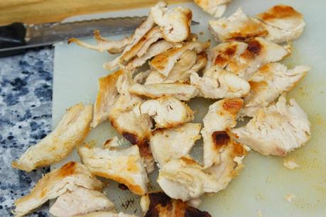 Endivias al queso azul con pollo Endivias al queso azul con pollo