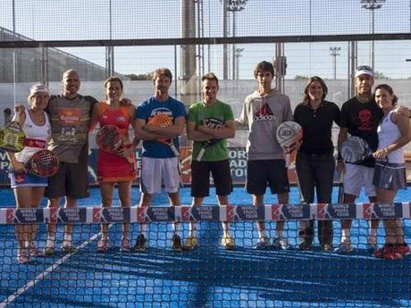 Jugadores de pádel y tenis que se dieron cita en la Mutua Madrid Open
