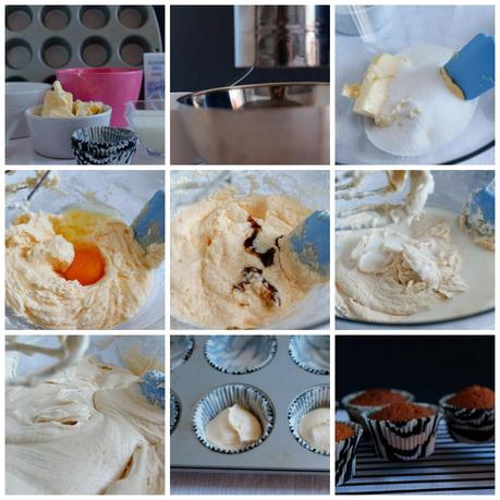 Como hacer Cupcakes: paso a paso fotográfico