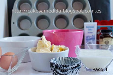 Cupcakes: paso a paso fotográfico - Cakes a medida Como hacer Cupcakes: paso a paso fotográfico