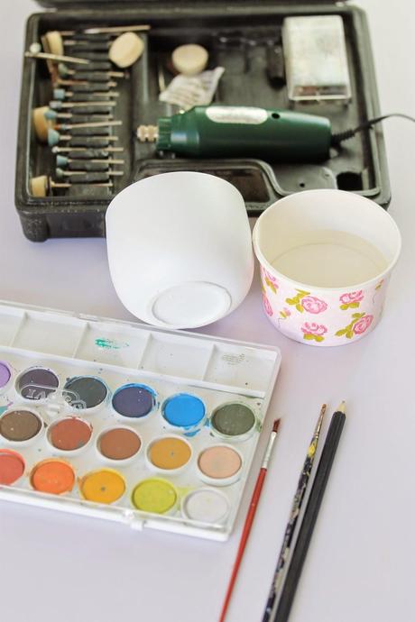 DIY Mini maceta personalizada DIY Mini maceta personalizada