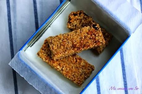 BARRITAS DE CERALES CON MERMELADA: BARRITAS DE CERALES CON MERMELADA: