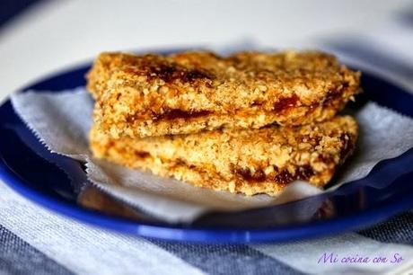 BARRITAS DE CERALES CON MERMELADA: BARRITAS DE CERALES CON MERMELADA: