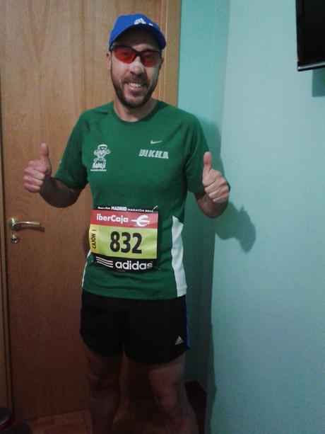 A 47 segundos de un sueño...Maratón de Madrid 2014.