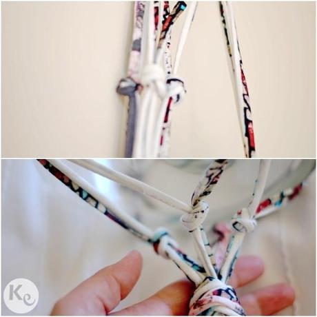 DIY. Macrame hanger DIY. Macrame hanger