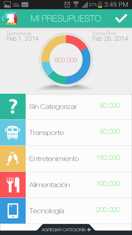 App Bankity Control gastos