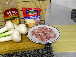 Quiché de puerros y bacon ahumado Quiché de puerros y bacon ahumado