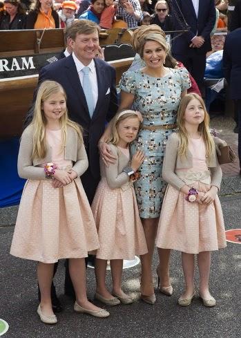 Las princesas de Holanda, impecables de Pili Carrera Las princesas de Holanda, impecables de Pili Carrera