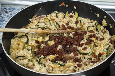 Cous cous agridulce indio al garam masala Cous cous agridulce indio al garam masala