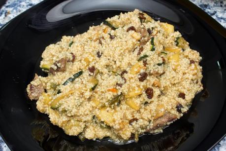 Cous cous agridulce indio al garam masala Cous cous agridulce indio al garam masala