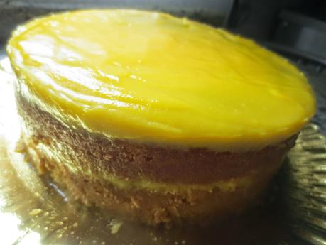 Tarta de yema Capuchina