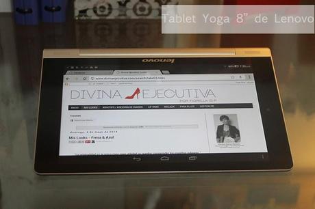 Probando la Tablet Yoga de Lenovo