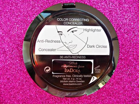 Paleta de correctores de Isadora (Color Correcting Concealer) Paleta de correctores de Isadora (Color Correcting Concealer)