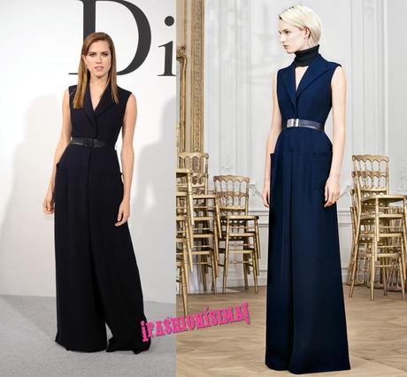 Front row Dior Cruise 2015 allison williams Dior
