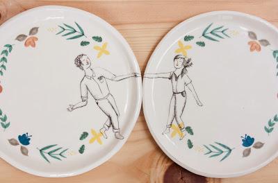 LaMalconttenta: set de desayuno Dance LaMalconttenta: set de desayuno Dance