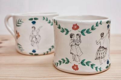 LaMalconttenta: set de desayuno Dance LaMalconttenta: set de desayuno Dance