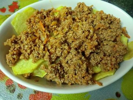 Pastel de patatas y calabacin Pastel de patatas y calabacin