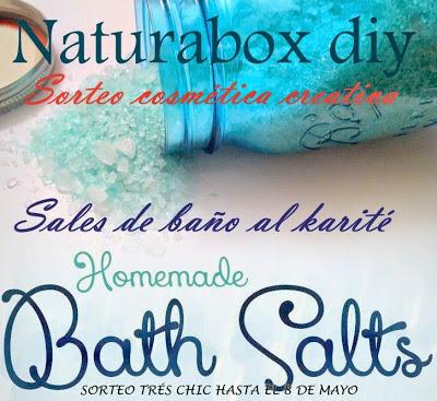 GANADORA SORTEO Sales de Baño Naturabox Diy GANADORA SORTEO Sales de Baño Naturabox Diy
