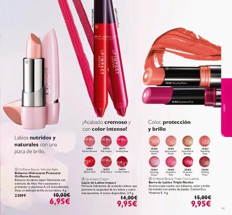 ORIFLAME CATÁLOGO 7: LA NATURALEZA EN TU PIEL