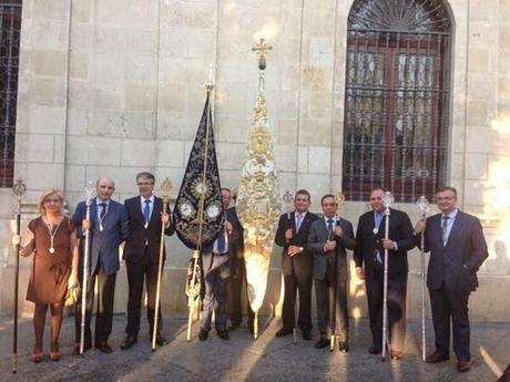 Nuestra hermandad, presente en las procesiones de la Divina Pastora de San Antonio y de la Virgen de Consolación de Utrera