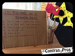 … de hacer un fotomatón molón (fun photo booth DIY) Instrucciones fotomatón molón (photo booth)