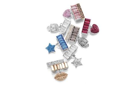 Accesorios Swarovski para Galaxy S5 y Gear Fit Colgantes Swarovski para Gear Fit