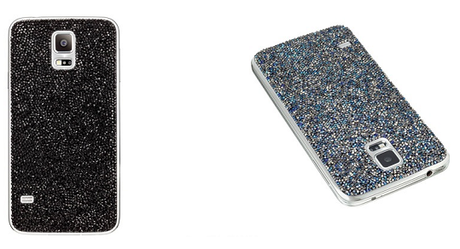 Accesorios Swarovski para Galaxy S5 y Gear Fit Carcasas de Samsung y Swarovski