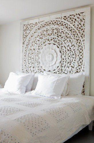 headborads make out of carved wood | ... large piece of carved wood. You can act as my headboard any day
