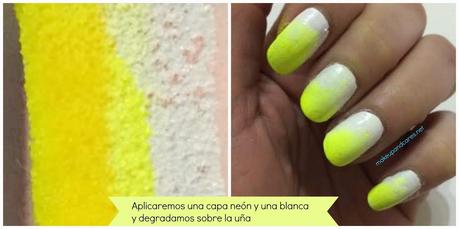 Nail Art Tutorial . Néon y Étnico. Nail Art Tutorial . Néon y Étnico.