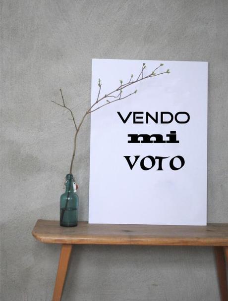 Vendo mi voto. voto2