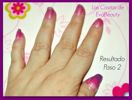 Mis manicuras (3) Degradado en 3 tonos Mis manicuras (3) Degradado en 3 tonos