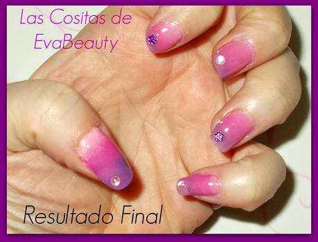 Mis manicuras (3) Degradado en 3 tonos Mis manicuras (3) Degradado en 3 tonos
