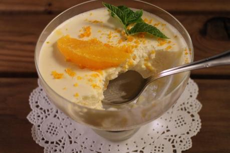 Bavaroise de naranja. Bavaroise de naranja.