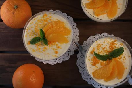 Bavaroise de naranja. Bavaroise de naranja.
