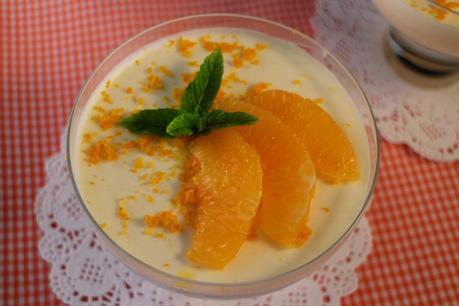 Bavaroise de naranja. Bavaroise de naranja.