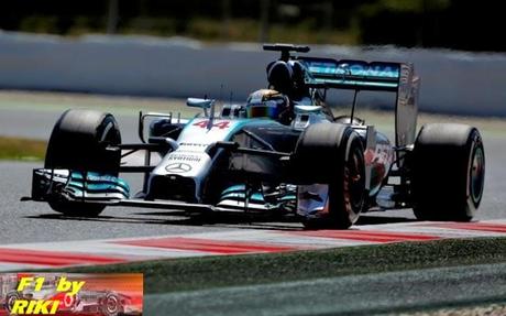 PRUEBAS LIBRES 3 DEL GP DE ESPAÑA 2014 - ROSBERG YA SE SIENTE COMODO