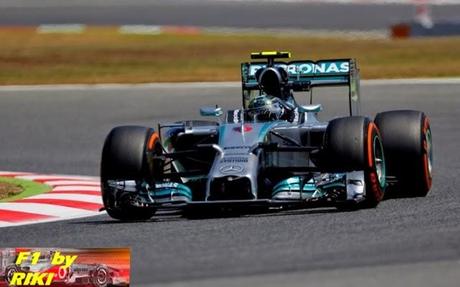 PRUEBAS LIBRES 3 DEL GP DE ESPAÑA 2014 - ROSBERG YA SE SIENTE COMODO