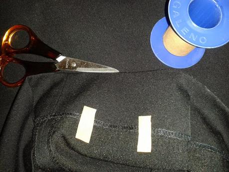 Usos del Esparadrapo (III): Dobladillos Usos del Esparadrapo (III): Dobladillos