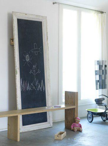 Decorar con pizarras enmarcadas decorar cuartos infantiles