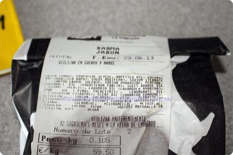 Jabón Karma de Lush Jabón Karma de Lush