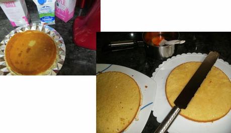 TARTA BORRACHA CON LICOR DE FRANBUESAS TARTA BORRACHA CON LICOR DE FRANBUESAS