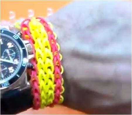 Cómo hacer un brazalete con la bandera de España Cómo hacer un brazalete con la bandera de España